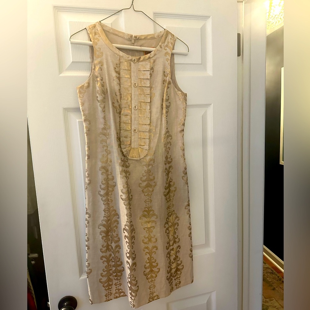 Tory Burch Gold Dress